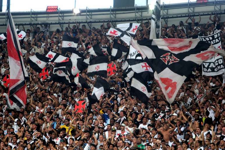 Torcida do Vasco no Maracanã (Foto: Paulo Fernandes/Vasco.com.br)