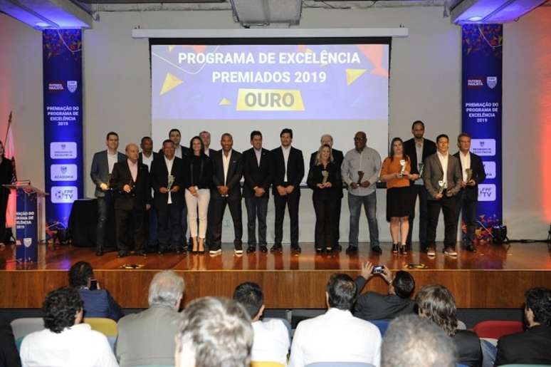 Evento aconteceu nesta quinta-feira, no Museu do Futebol, na capital paulista (Foto: Rodrigo Corsi/FPF)