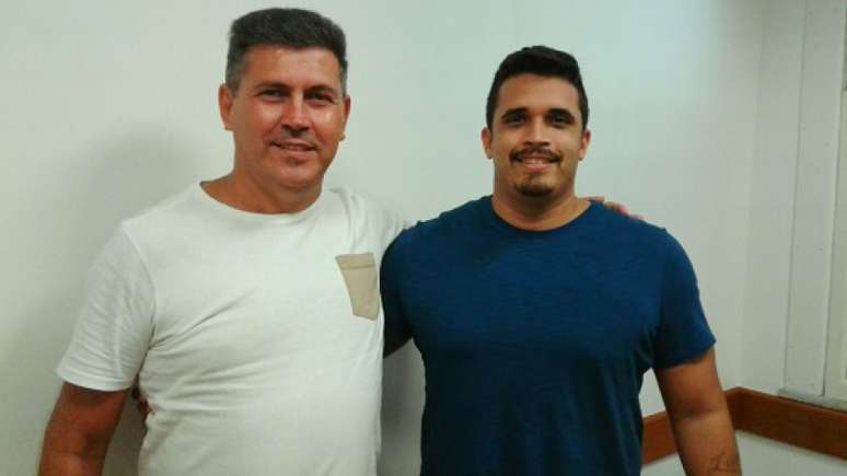Capitulino, presidente da FKBERJ, e William, que é Coordenador de Esporte da Secretaria do Rio (Foto: Reprodução)