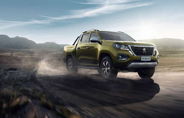 A nova picape Peugeot Landtrek: 5,33 m de comprimento para brigar no segmento médio.