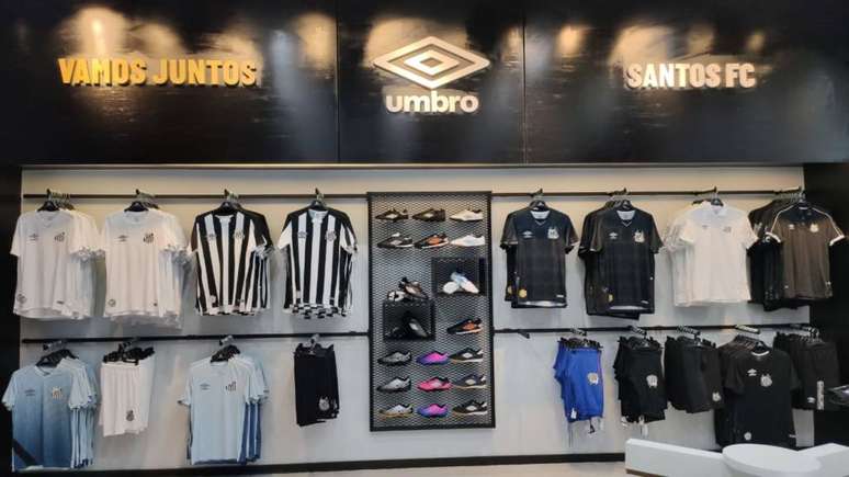 Santos reinaugurará loja da Vila Belmiro na sexta (Foto: Divulgação/SFC)