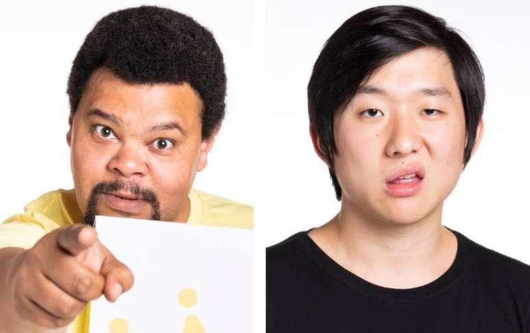 Babu Santana e Pyong Lee, participantes do 'BBB 20'.