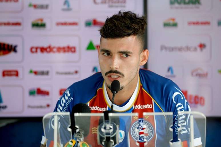 Zeca foi emprestado ao Bahia pelo Internacional nesta temporada (Foto: Felipe Oliveira/EC Bahia)