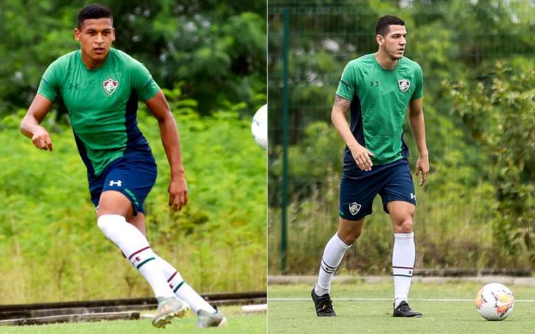 Fernando Pacheco e Nino voltam ao time titular (Foto: Divulgação/Fluminense)