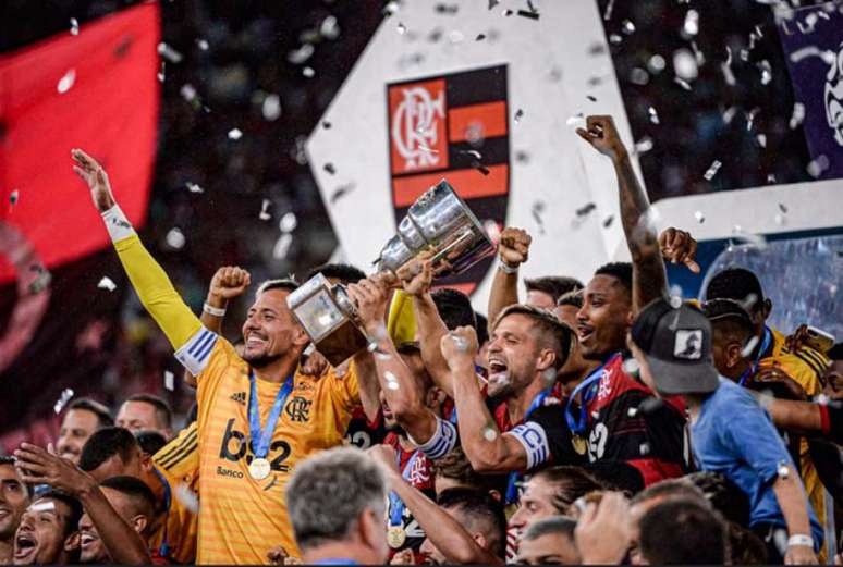 Flamengo foi campeão da Taça Guanabara após bater o Boavista (Foto: Marcelo Cortes / Flamengo)