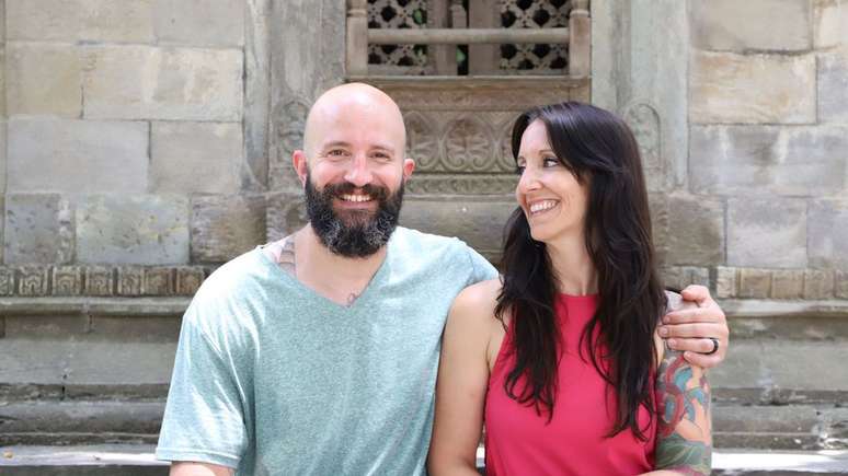 Matt e sua esposa Noelle est&atilde;o comprando sua primeira casa juntos