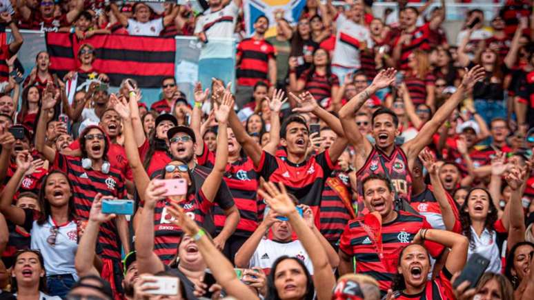 Torcida do Flamengo lotará o Maracanã (Foto: Marcelo Cortes/Flamengo)