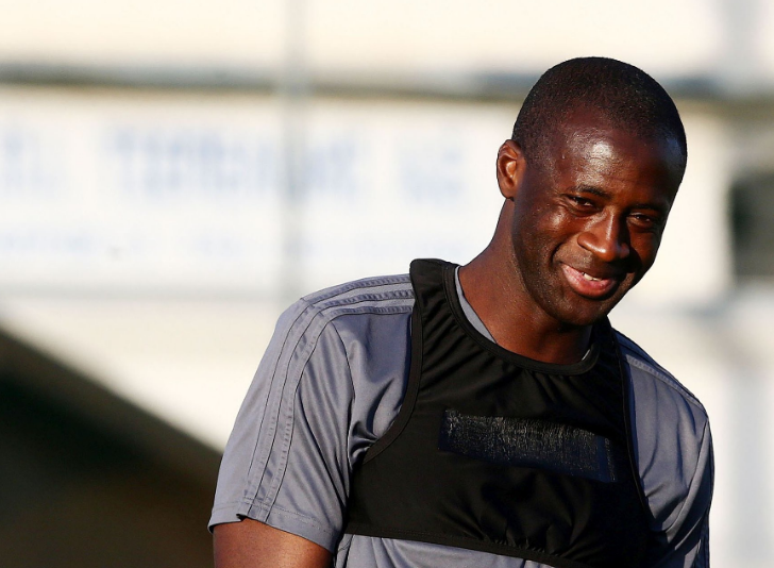 O marfinense Yaya Touré chegou a negociar com clubes brasileiros no início do ano (Foto: Reprodução)