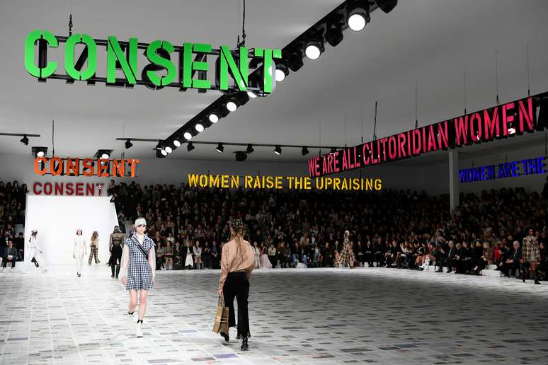 Desfile da Dior na Semana de Moda de Paris, Fran&ccedil;a, 25/02/2020.  REUTERS/Piroschka van de Wouw