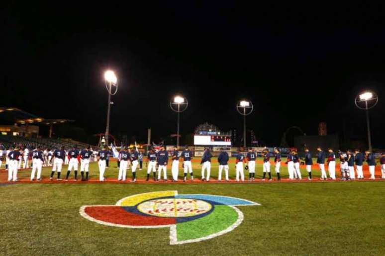 Apesar de não ser um esporte popular, representa bem o Brasil - BEISEBOL - BRASIL (Foto: Alex Trautwig/MLB Photos)