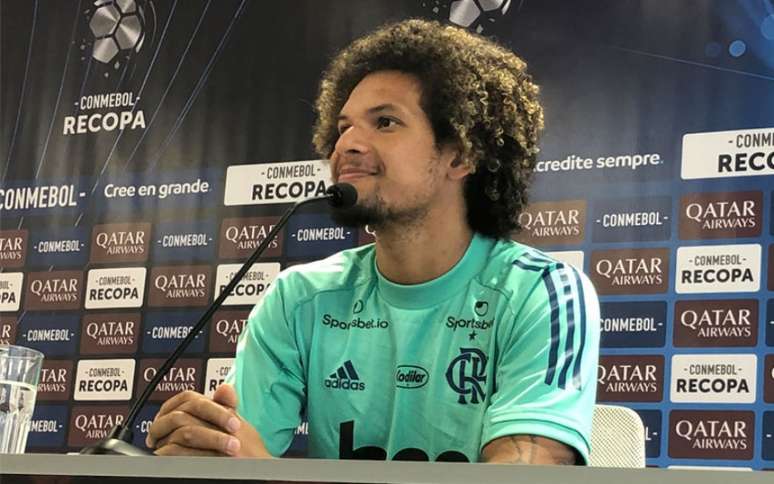 Arão mostrou confiança para mais uma final (Foto: Alexandre Vidal / Flamengo)