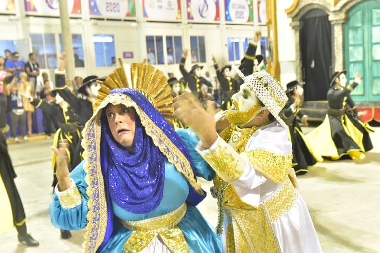 Concentração da São Clemente na Sapucaí