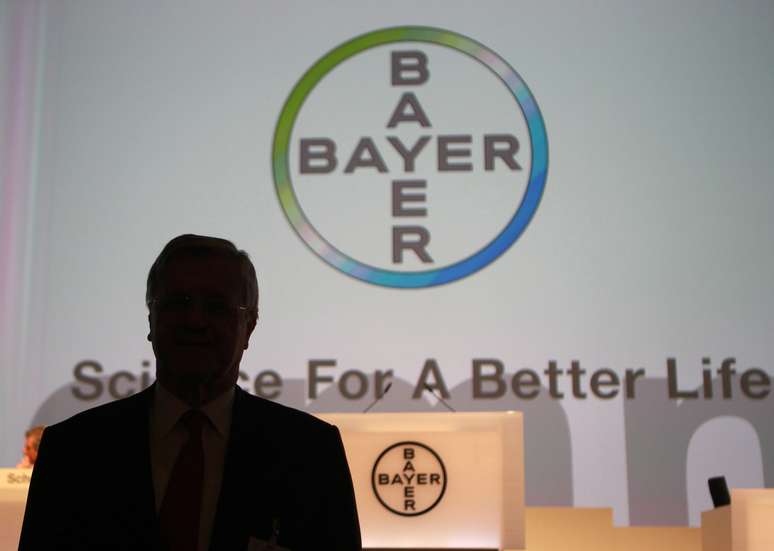 Werner Wenning, presidente do conselho de administra&ccedil;&atilde;o da Bayer, durante evento da empresa em Col&ocirc;nia, Alemanha 
27/04/2012
REUTERS/Ina Fassbender