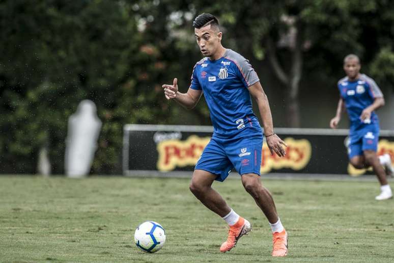 Uribe tem esperança em ganhar espaço no time do Santos (Ivan Storti/Santos FC)