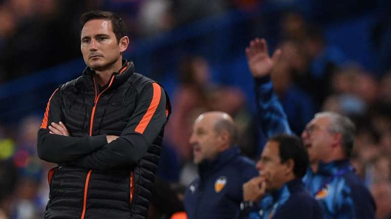 Lampard não ficou satisfeito com desempenho do Chelsea diante do Bayern de Munique (AFP)