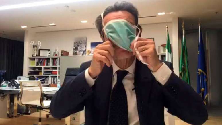 Governador da Lombardia é posto em quarentena por vírus