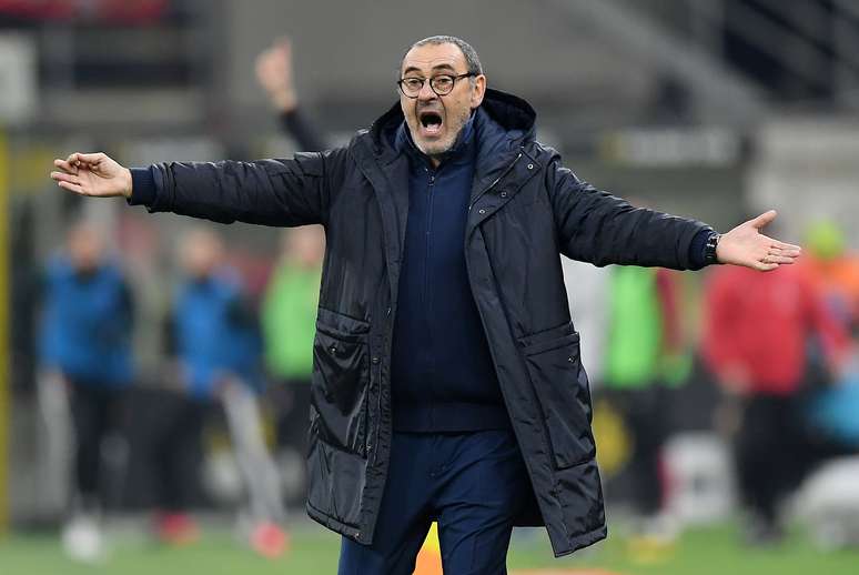 Técnico da Juventus, Maurizio Sarri
13/02/2020
REUTERS/Alberto Lingria