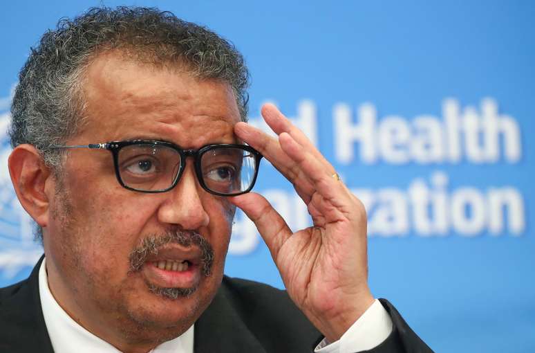 Diretor-geral da OMS, Tedros Adhanom Ghebreyesus
11/02/2020
REUTERS/Denis Balibouse