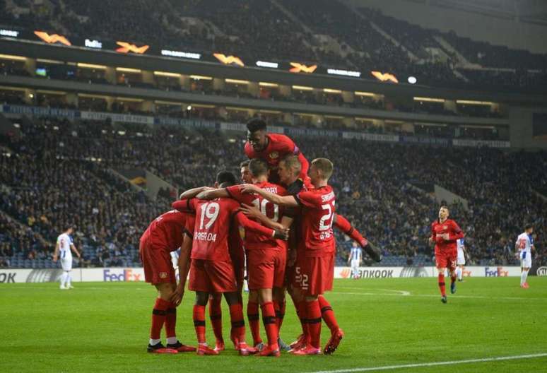 Bayer Leverkusen mostrou superioridade sobre o Porto nos dois jogos da eliminatória (Foto: AFP)