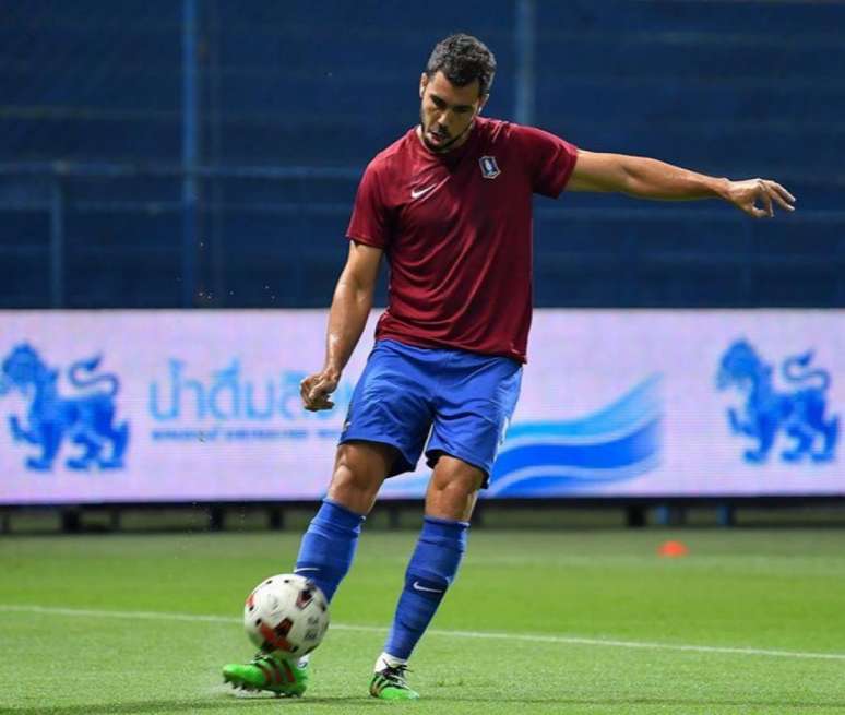 Victor Cardozo começou bem em seu novo clube na Tailândia (Foto: Divulgação)