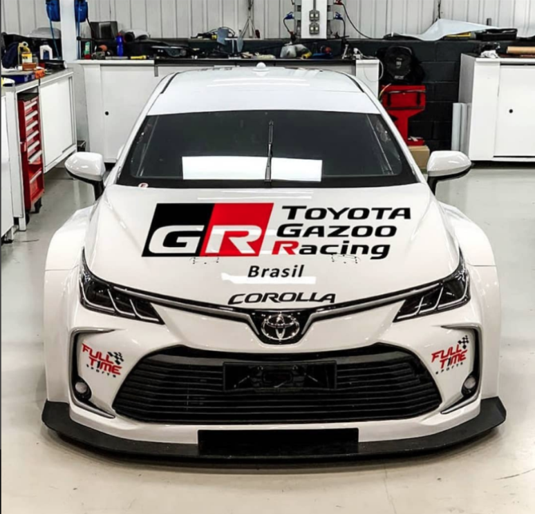 Novo Toyota Corolla Stock Car da Gazoo Racing: novidade nas pistas.