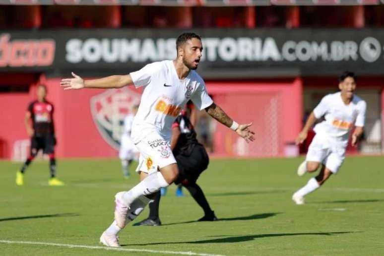 Hugo Borges foi emprestado para o Jorge Wilstermann, da Bolívia (Foto:Marcelo Malaquias/Corinthians)