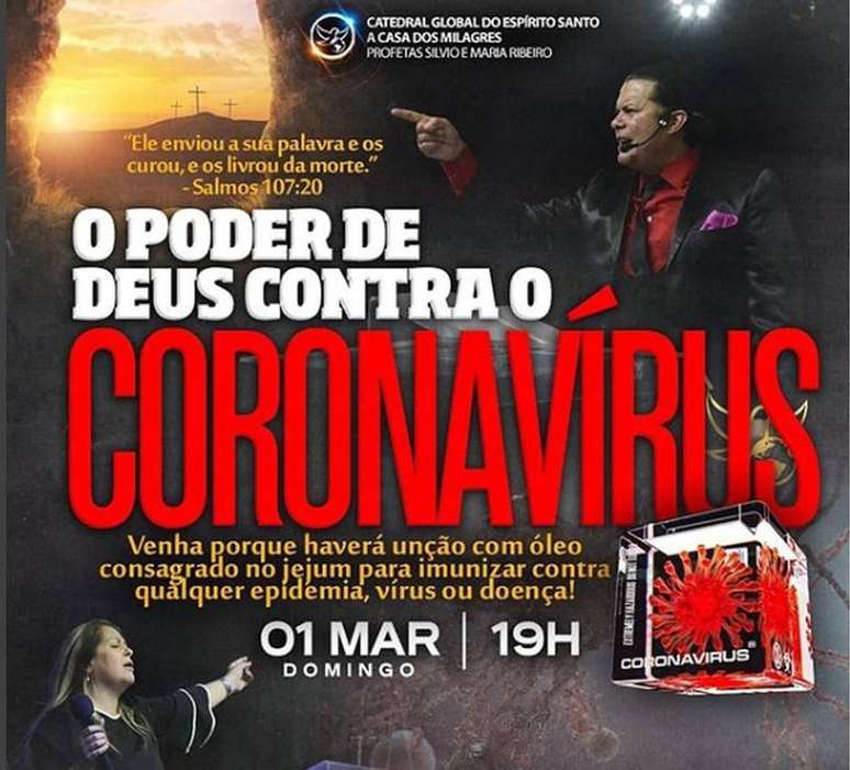 Culto prometia a cura de diversas doenças