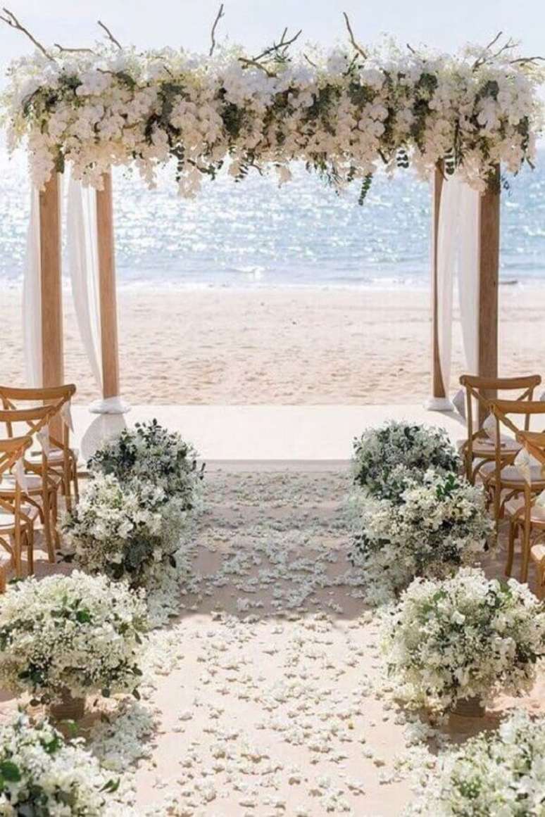 64. Paleta de cores para casamento na praia – Foto: Wedding Forward