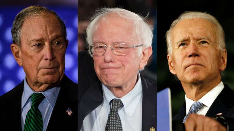 Os três principais pré-candidatos democratas podem ter seus futuros eleitorais decididos neste 3 de março