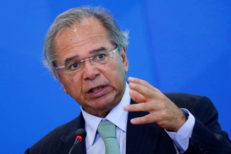 Ministro da Economia, Paulo Guedes, participa de evento no Palácio do Planalto
20/02/2020
REUTERS/Adriano Machado