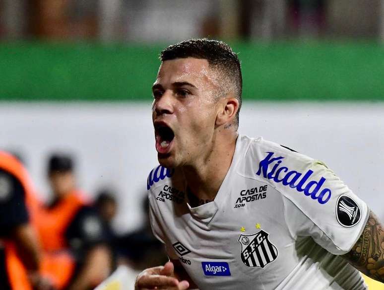 Jobson vive novo momento no Santos (Foto: Divulgação/SFC)