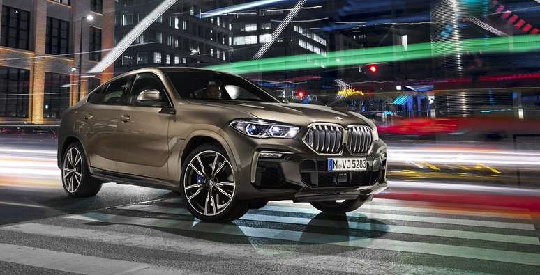 Terceira geração do BMW X6: estreia no Brasil com a versão xDrive40i M Sport por R$ 514.950.