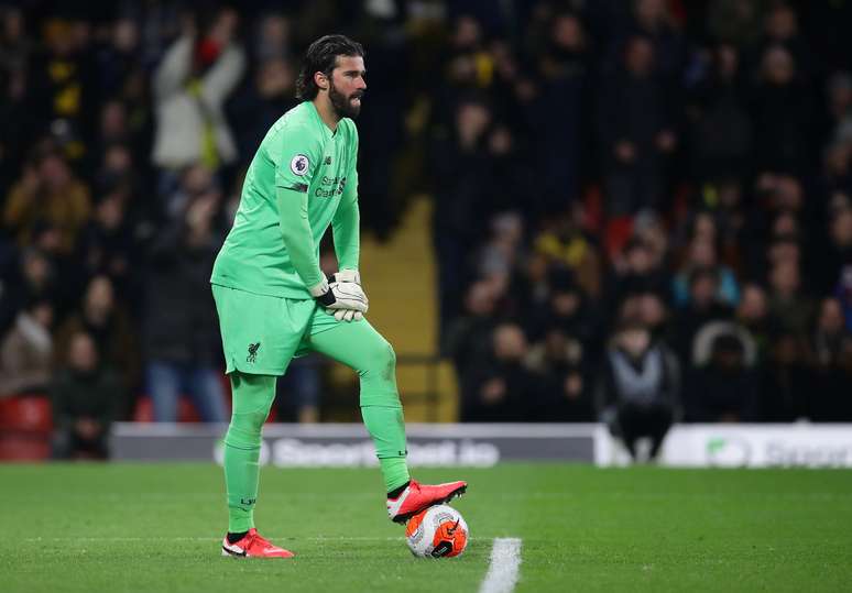 Goleiro Alisson, do Liverpool
29/02/2020
REUTERS/David Klein