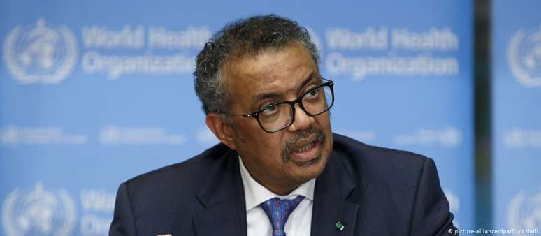 "Isto não é um treino", disse diretor-geral da OMS, Tedros Ghebreyesus