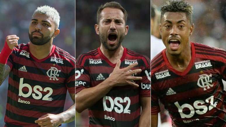 Trio do Flamengo desfalcará rubro-negro em apenas uma partida da Taça Rio (Alexandre Vidal/Flamengo)