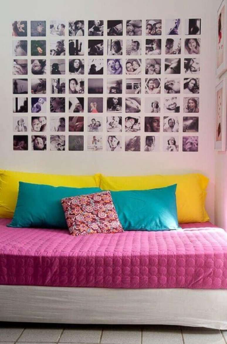 43. Painel de fotos para quarto