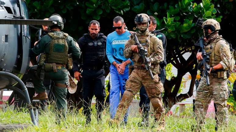 Marcos Camacho, o Marcola, é o líder do PCC e hoje está preso numa unidade de segurança máxima