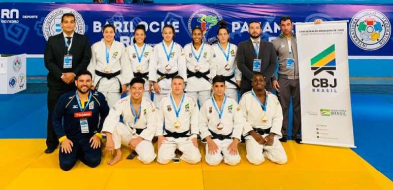 O judô brasileiro conquistou nove medalhas no primeiro dia do Aberto Pan-Americano (Foto: Divulgação/CBJ)