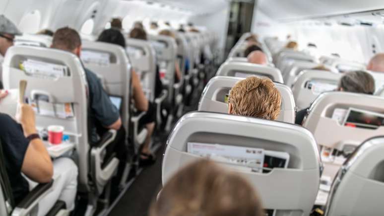 A qualidade do ar dentro de um avião pode ser de melhor qualidade do que o ar em um escritório.