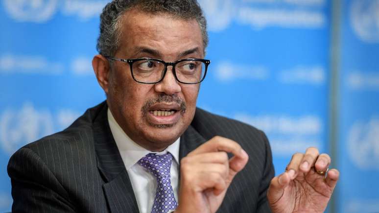 Diretor-geral da OMS, Tedros Ghebreyesus, confirmou declaração de pandemia de covid-19 nesta quarta