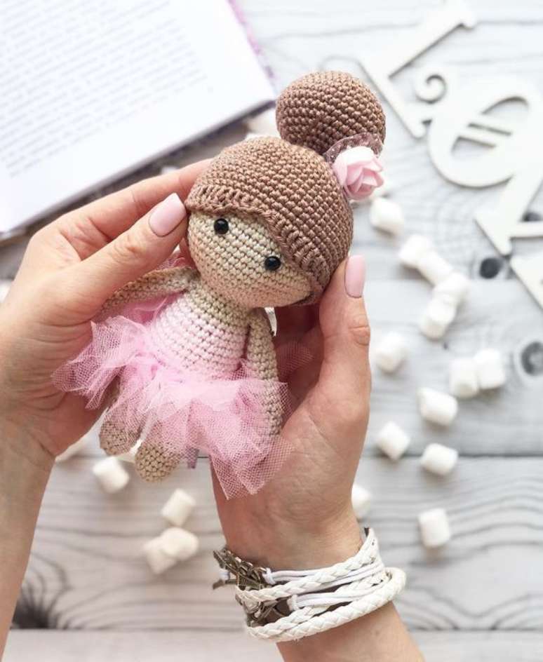 28. O amigurumi é uma ótima lembrancinha. Foto: Amimore