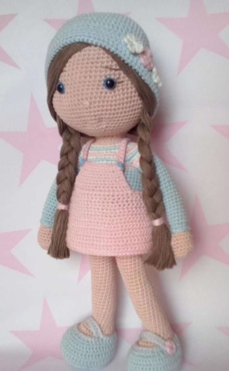 32. Voc&ecirc; pode dar o seu toque no amigurumi. Foto: Como Fazer Amigurumi