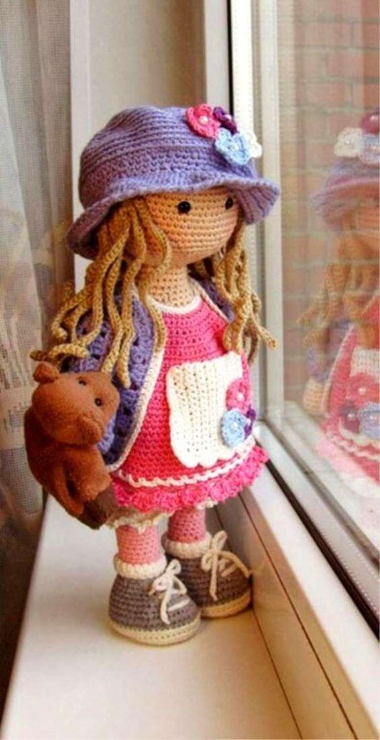 33. Você pode ainda vender os modelos de amigurumi que fizer. Foto: Sol Ideias em Artesanato