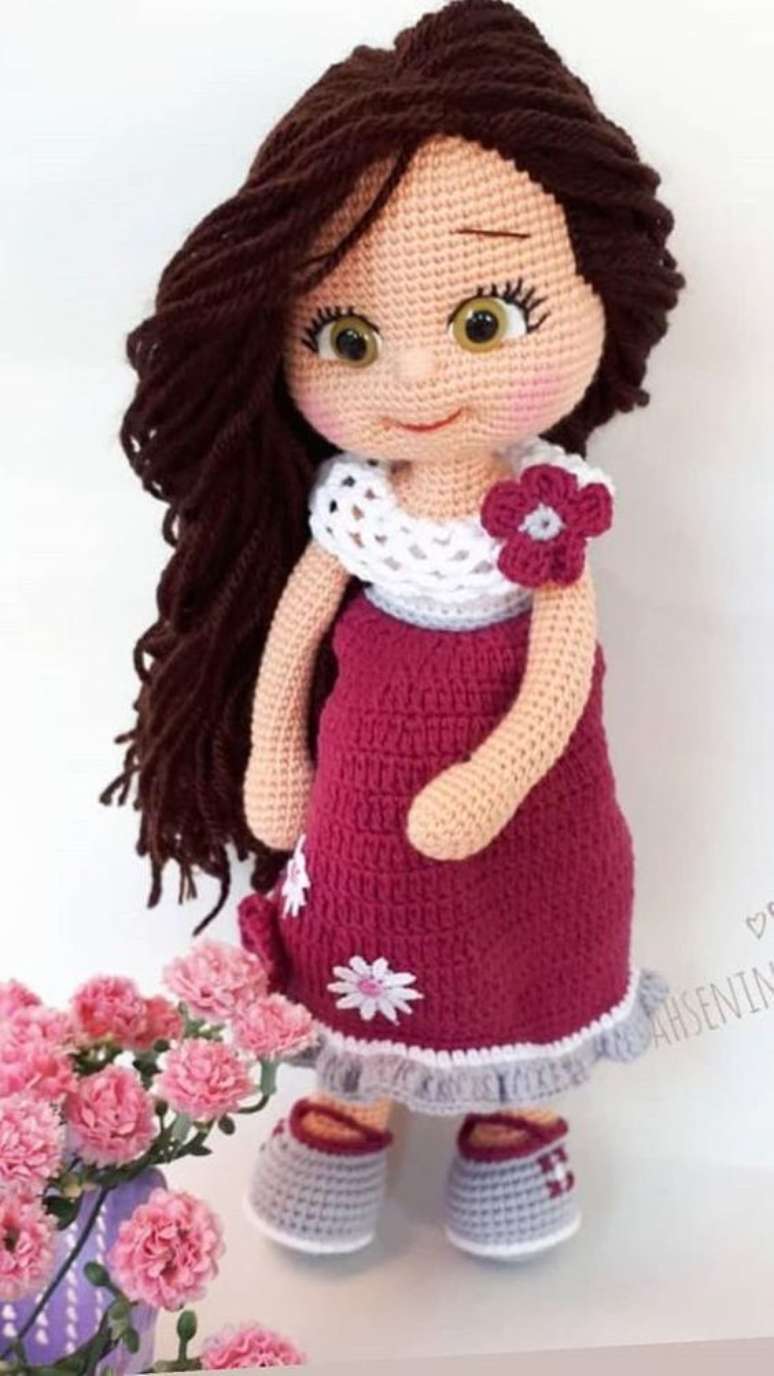 7. Bonecas de amigurumi são persentes perfeitos. Foto: Como Fazer Amigurumi