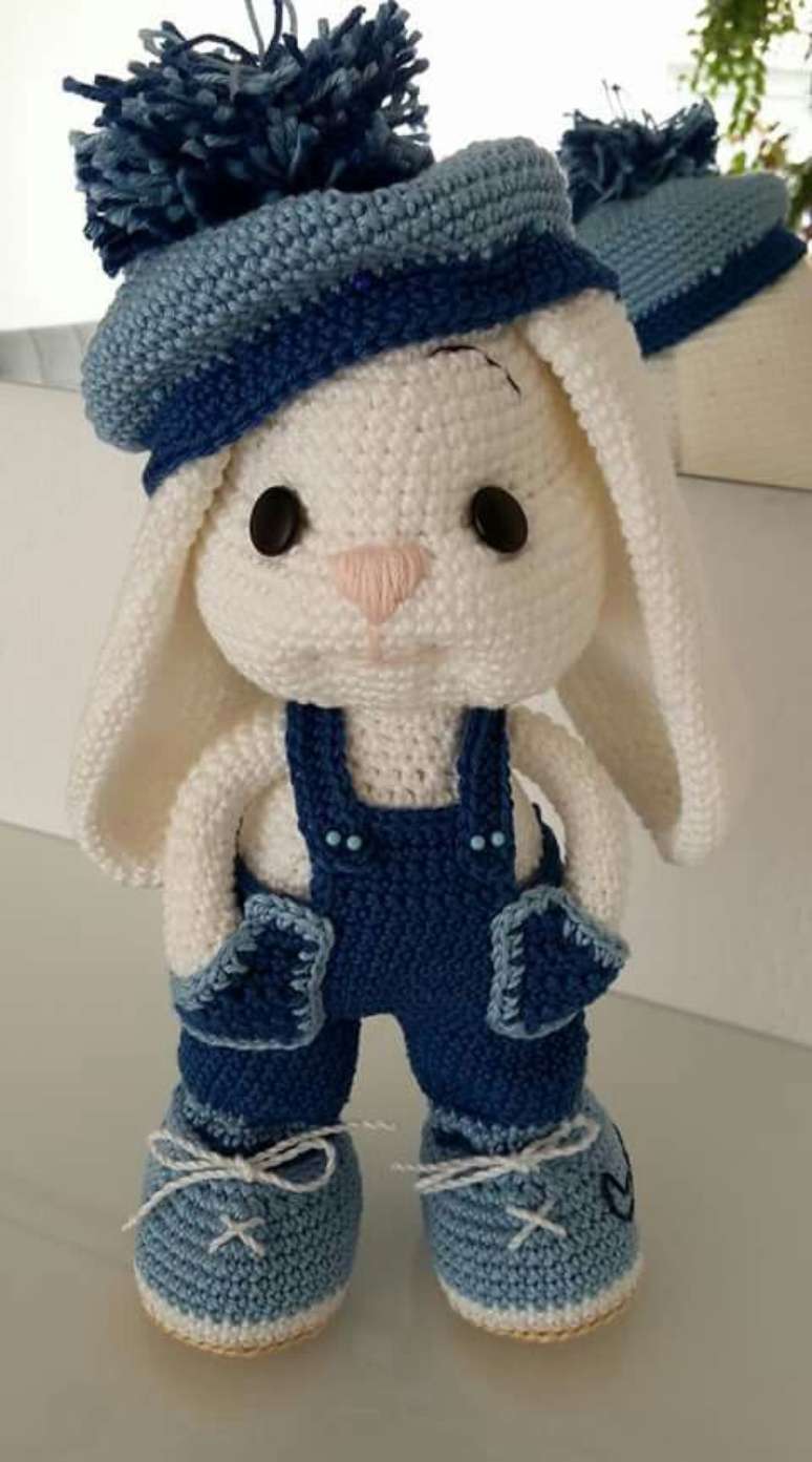 52. O amigurumi pode ser usado para muitos designs. Foto: Pinterest