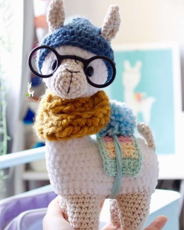 71. O seu bichinho de amigurumi pode ser hiper decorado. Foto: Instagram