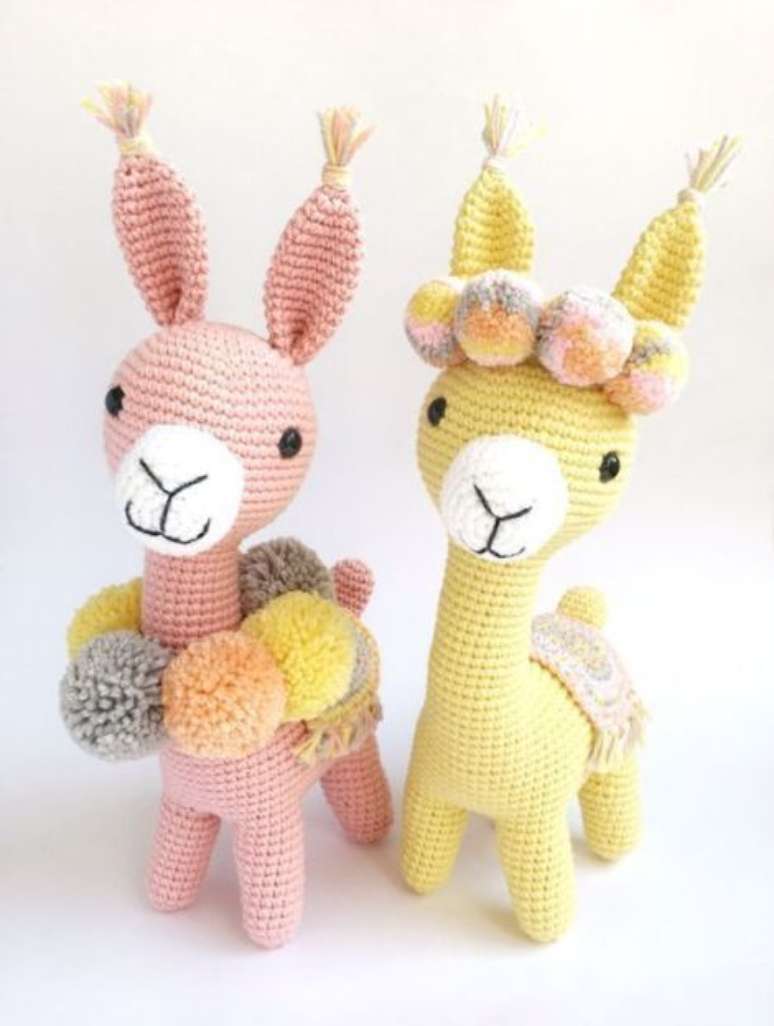 73. O amigurumi &eacute; perfeito quando colorido. Foto: Meu Mundo de Croch&ecirc;
