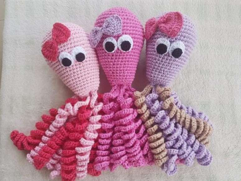 9. Polvos de amigurumi podem ser divertidos. Foto: Mercado Livre