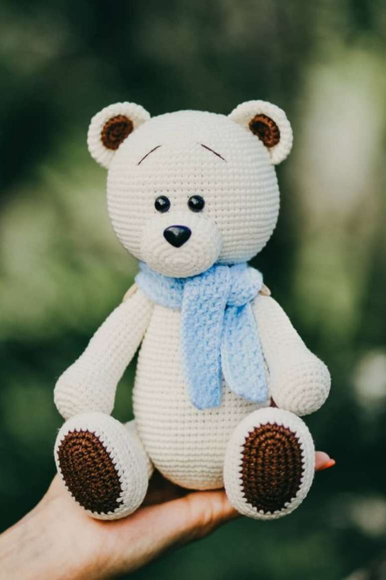 17. O amigurumi &eacute; perfeito para decora&ccedil;&otilde;es infantis. Foto: Amiguroom Toys