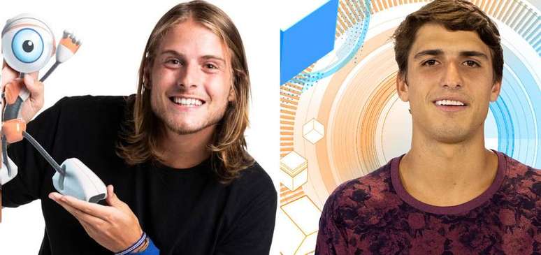 Os participantes Daniel e Felipe Prior, do 'BBB 20'